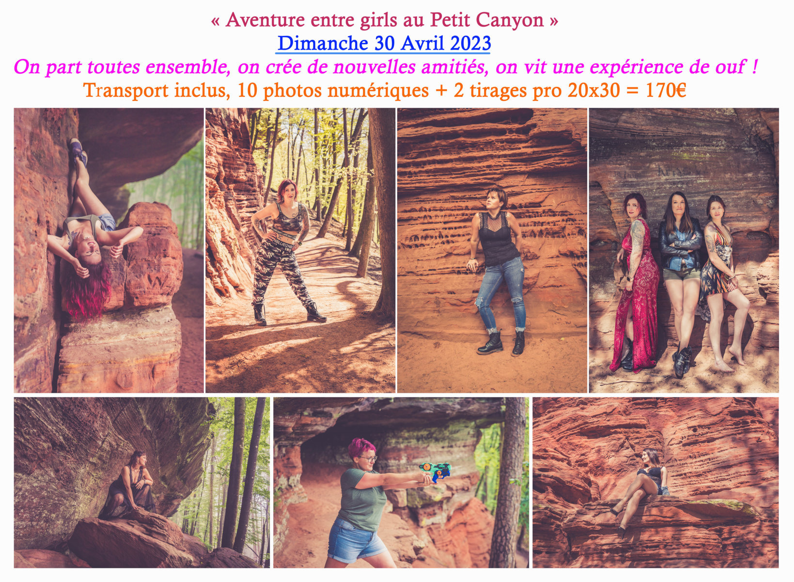 petit canyon aventure entre girls 2023